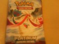 livro de colecionador e de regras pokemon platinum supreme victors